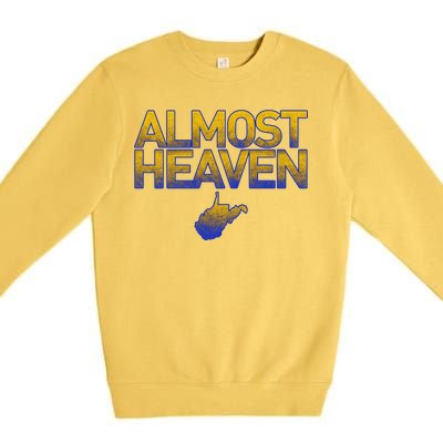 West Virginia Almost Heaven Premium Crewneck Sweatshirt