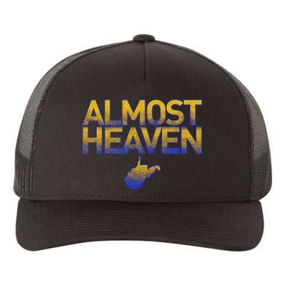 West Virginia Almost Heaven Yupoong Adult 5-Panel Trucker Hat