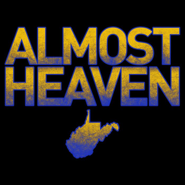 West Virginia Almost Heaven Cooling Performance Crew T-Shirt
