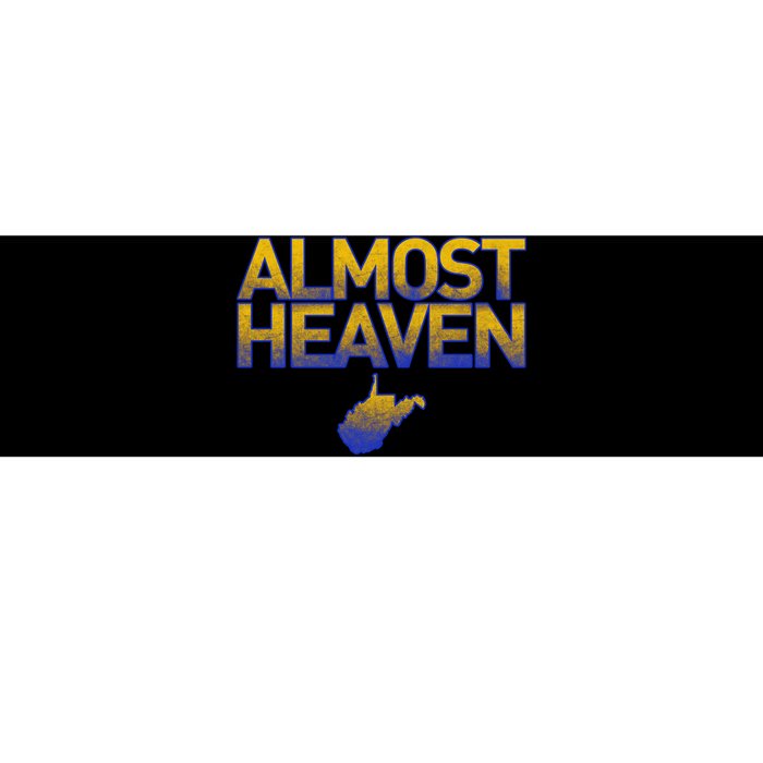 West Virginia Almost Heaven Bumper Sticker