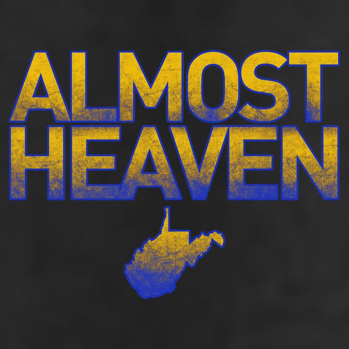 West Virginia Almost Heaven Adult Drive Performance Visor