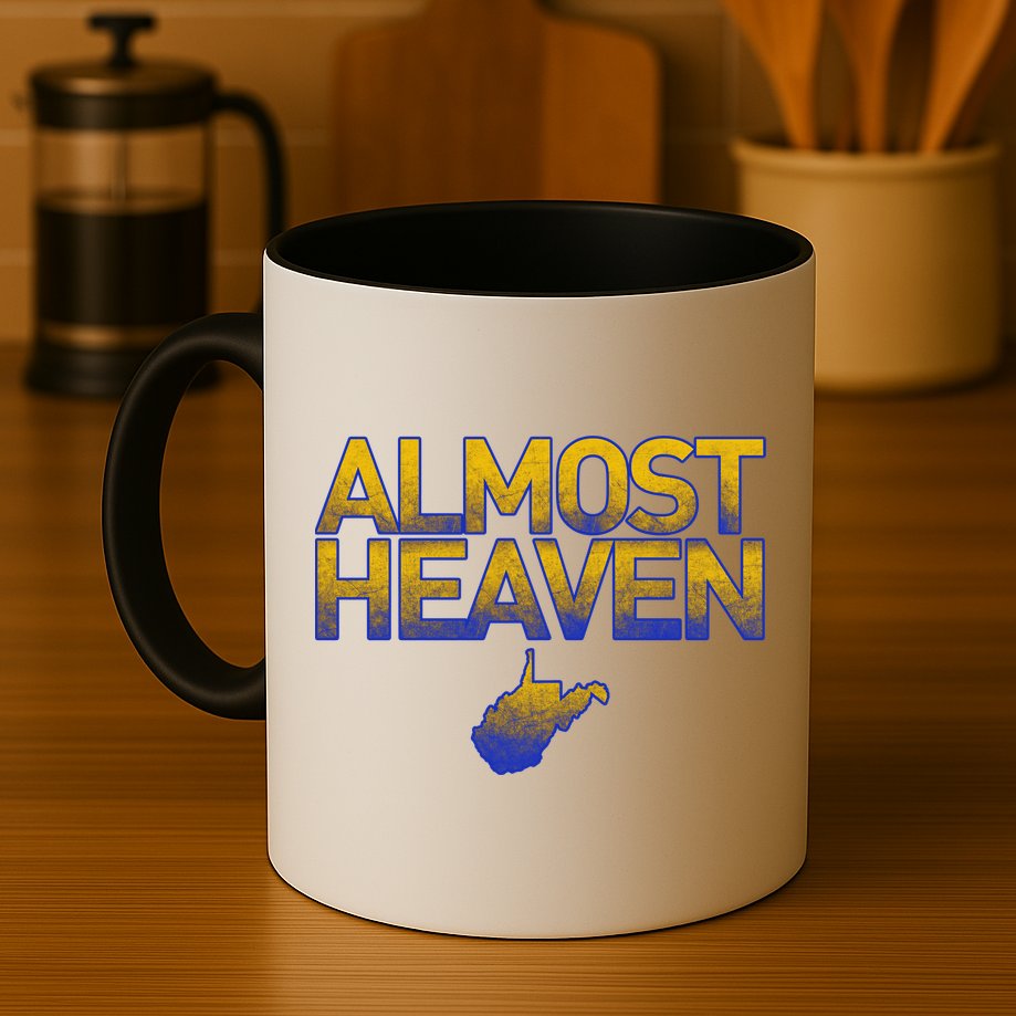 West Virginia Almost Heaven Mug