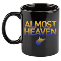 West Virginia Almost Heaven 11oz C Handle Ceramic Mug