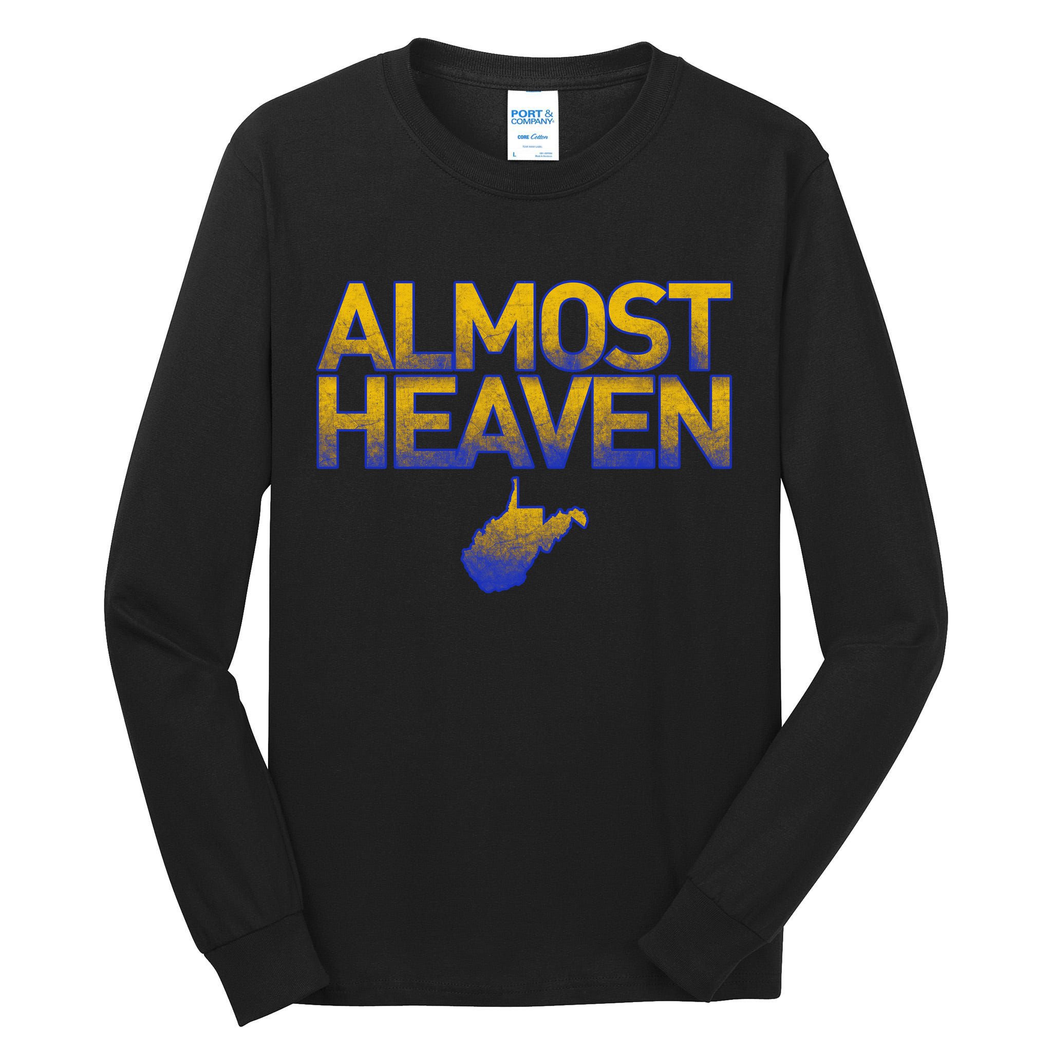 West Virginia Almost Heaven Tall Long Sleeve T-Shirt