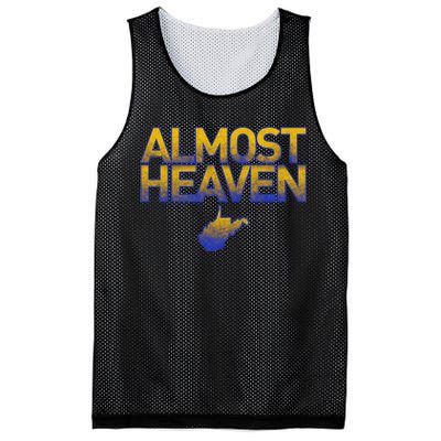 West Virginia Almost Heaven Mesh Reversible Basketball Jersey Tank