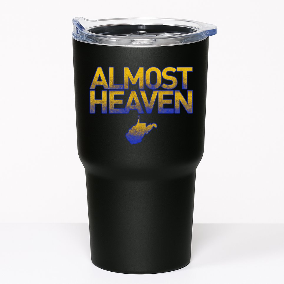 West Virginia Almost Heaven Tumbler