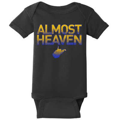 West Virginia Almost Heaven Baby Bodysuit