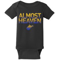 West Virginia Almost Heaven Baby Bodysuit