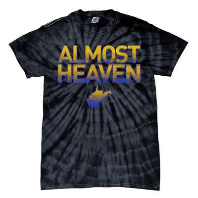 West Virginia Almost Heaven Tie-Dye T-Shirt