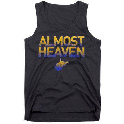 West Virginia Almost Heaven Tank Top