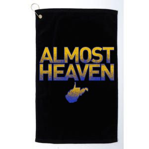 West Virginia Almost Heaven Platinum Collection Golf Towel