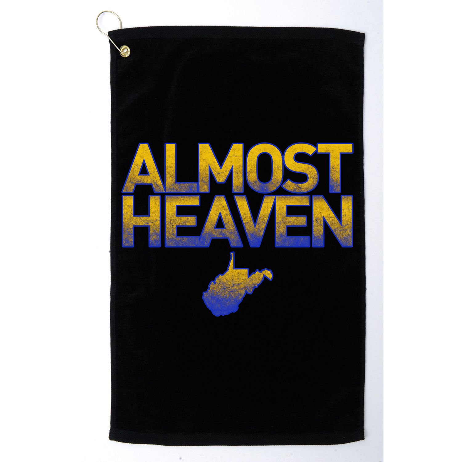 West Virginia Almost Heaven Golf Towel