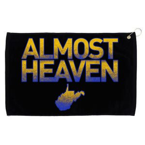 West Virginia Almost Heaven Grommeted Golf Towel