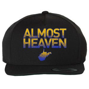 West Virginia Almost Heaven Wool Snapback Cap