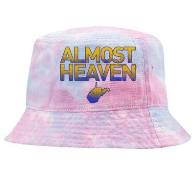 West Virginia Almost Heaven Tie-Dyed Bucket Hat