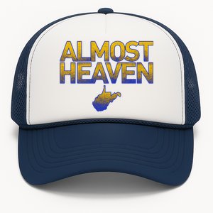 West Virginia Almost Heaven Trucker Hat