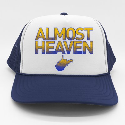 West Virginia Almost Heaven Trucker Hat