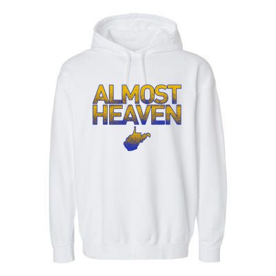 West Virginia Almost Heaven Garment-Dyed Fleece Hoodie