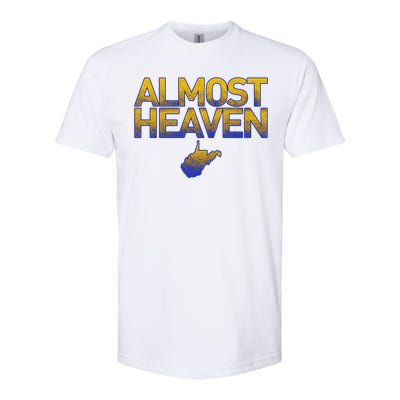 West Virginia Almost Heaven Softstyle CVC T-Shirt