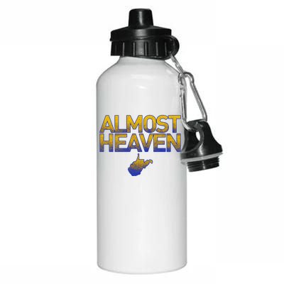 West Virginia Almost Heaven Aluminum Water Bottle 