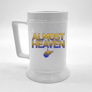 West Virginia Almost Heaven Beer Stein