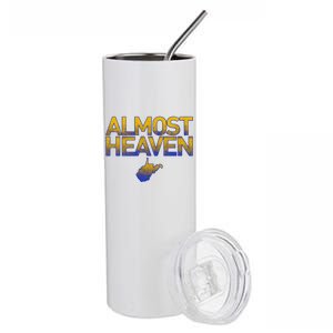 West Virginia Almost Heaven Stainless Steel Tumbler