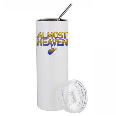 West Virginia Almost Heaven Stainless Steel Tumbler