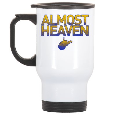 West Virginia Almost Heaven Stainless Steel Travel Mug