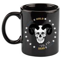 West Virginia Blue & Gold Till I'm Dead & Cold 11oz C Handle Ceramic Mug