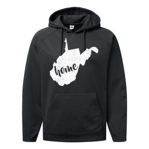 West Virginia Home State Performance Fleece Hoodie