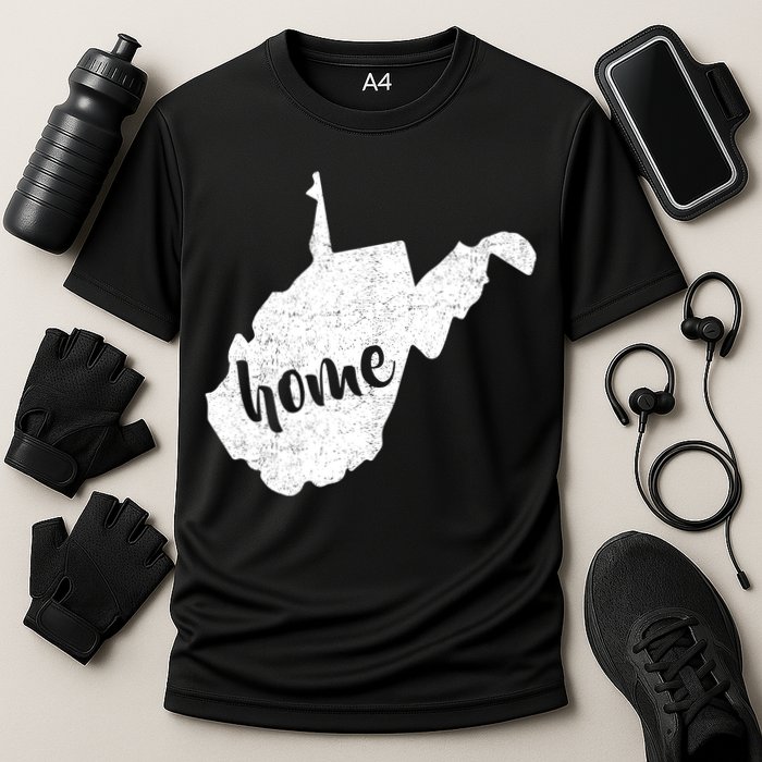 West Virginia Home State Cooling Performance Crew T-Shirt