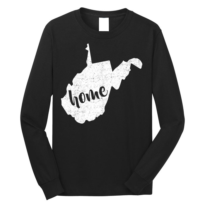 West Virginia Home State Long Sleeve Shirt