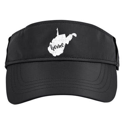 West Virginia Home State Adult Drive Performance Visor