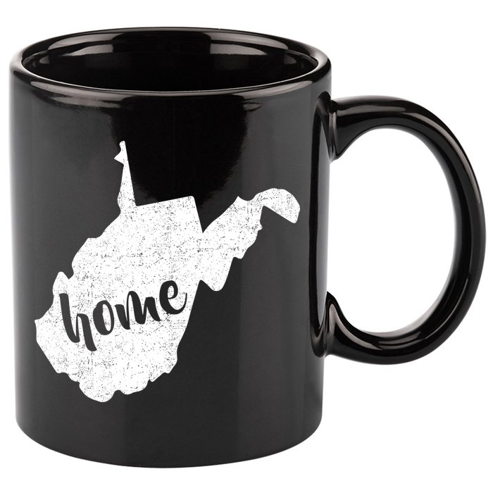 West Virginia Home State 11oz C Handle Ceramic Mug