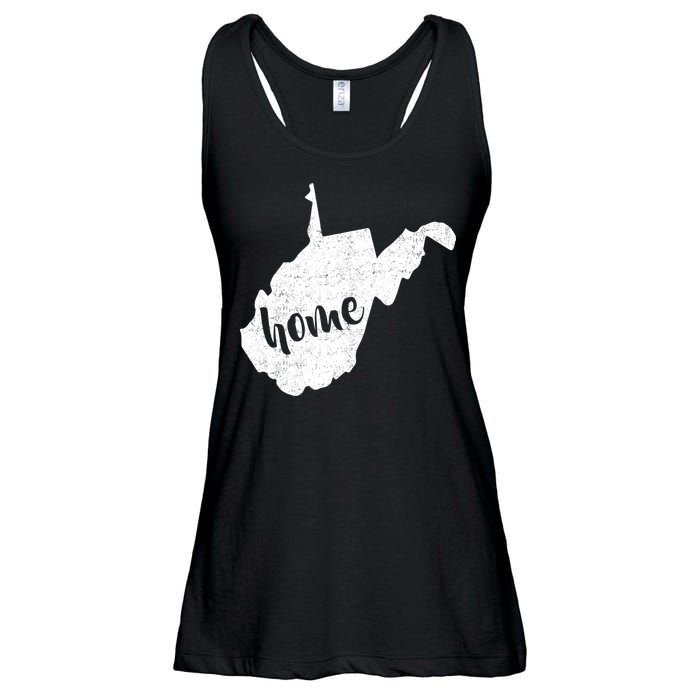 West Virginia Home State Ladies Essential Flowy Tank