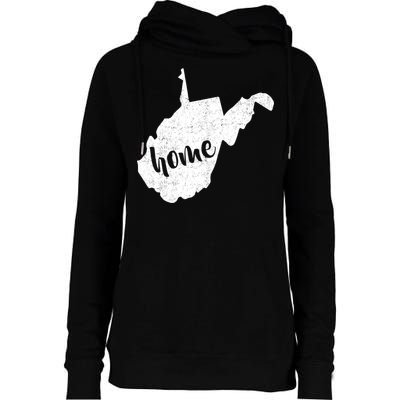 West Virginia Home State Womens Funnel Neck Pullover Hood