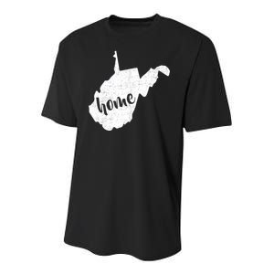 West Virginia Home State Youth Performance Sprint T-Shirt