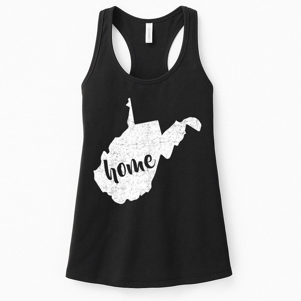 West Virginia Home State Womens Tank Top
