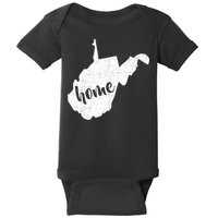 West Virginia Home State Baby Bodysuit