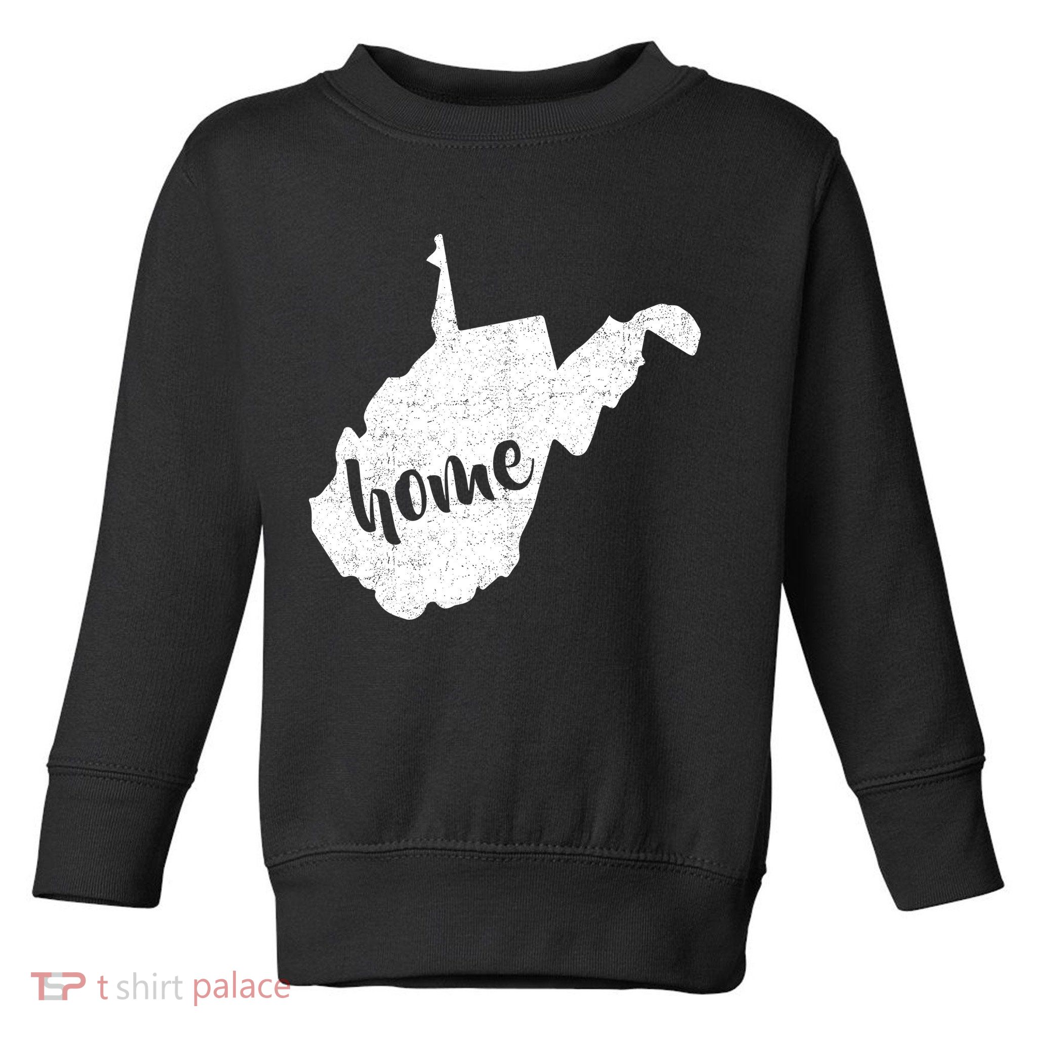 West Virginia Home State Toddler Sweatshirt