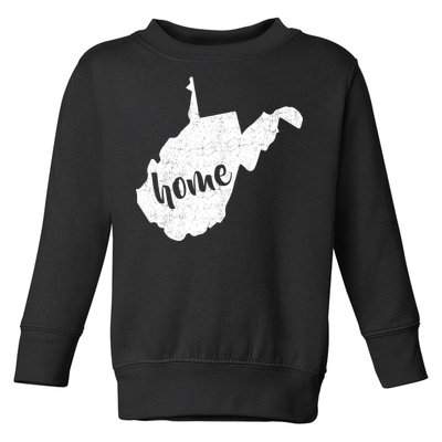 West Virginia Home State Toddler Sweatshirt