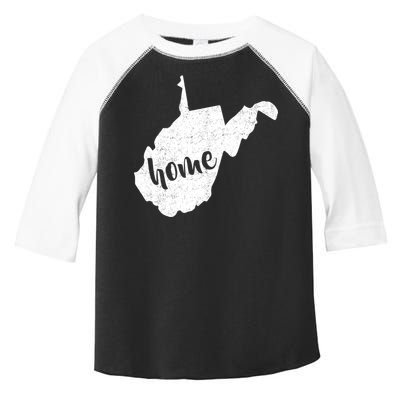 West Virginia Home State Toddler Fine Jersey T-Shirt