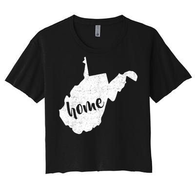 West Virginia Home State Women's Crop Top Tee