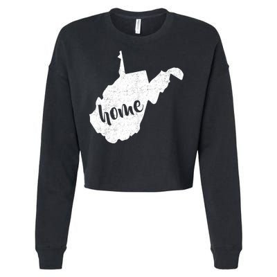 West Virginia Home State Cropped Pullover Crew