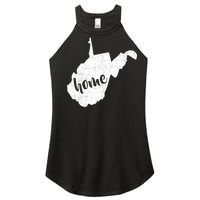 West Virginia Home State Women's Perfect Tri Rocker Tank