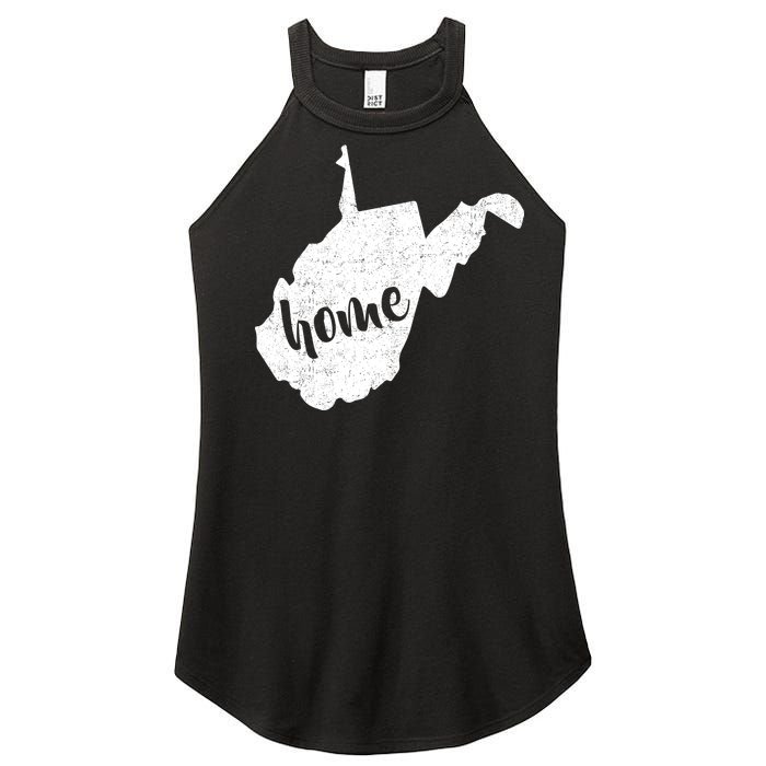 West Virginia Home State Women's Perfect Tri Rocker Tank