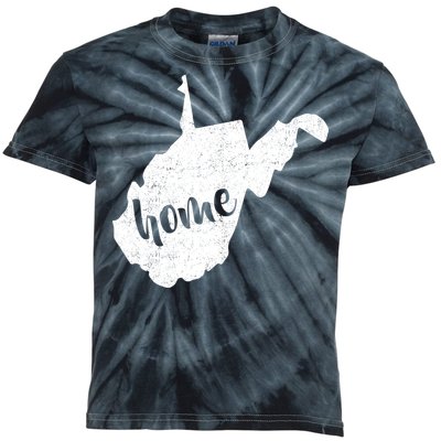 West Virginia Home State Kids Tie-Dye T-Shirt