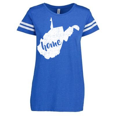 West Virginia Home State Enza Ladies Jersey Football T-Shirt