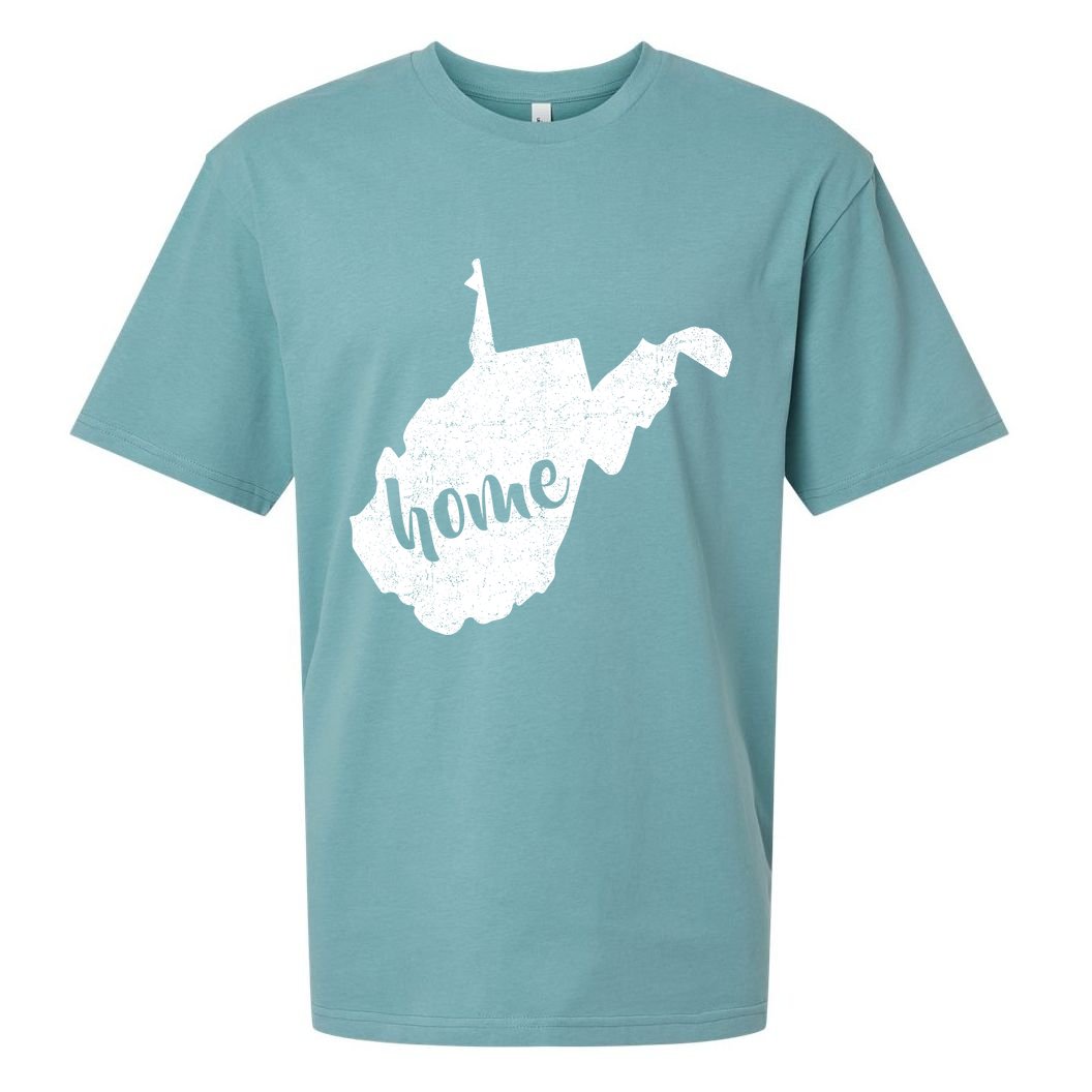 West Virginia Home State Sueded Cloud Jersey T-Shirt