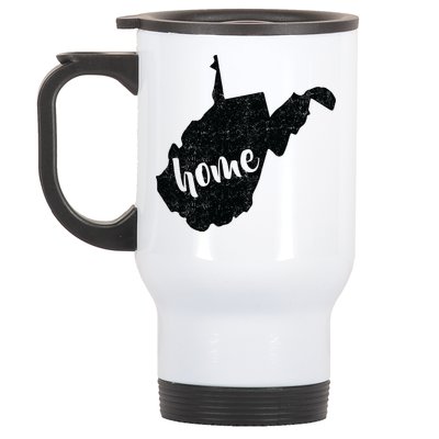 West Virginia Home State Stainless Steel Travel Mug